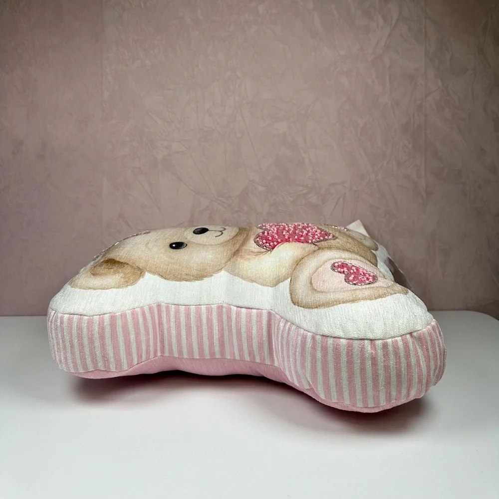 Bella Lux Valentine’s Teddy Bear Pillow